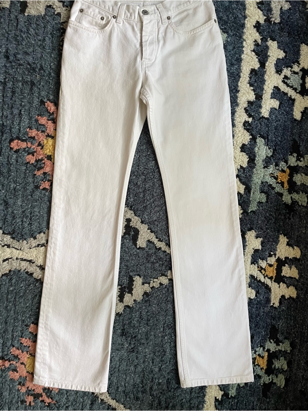 Helmut Lang White Denim